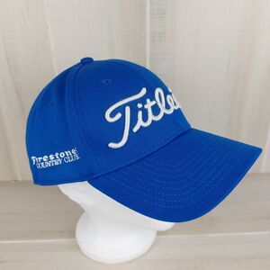 Titleist Hat New Era Men's Large-XLarge Royal Blue 59FIFTY Fitted Golf Cap Logo